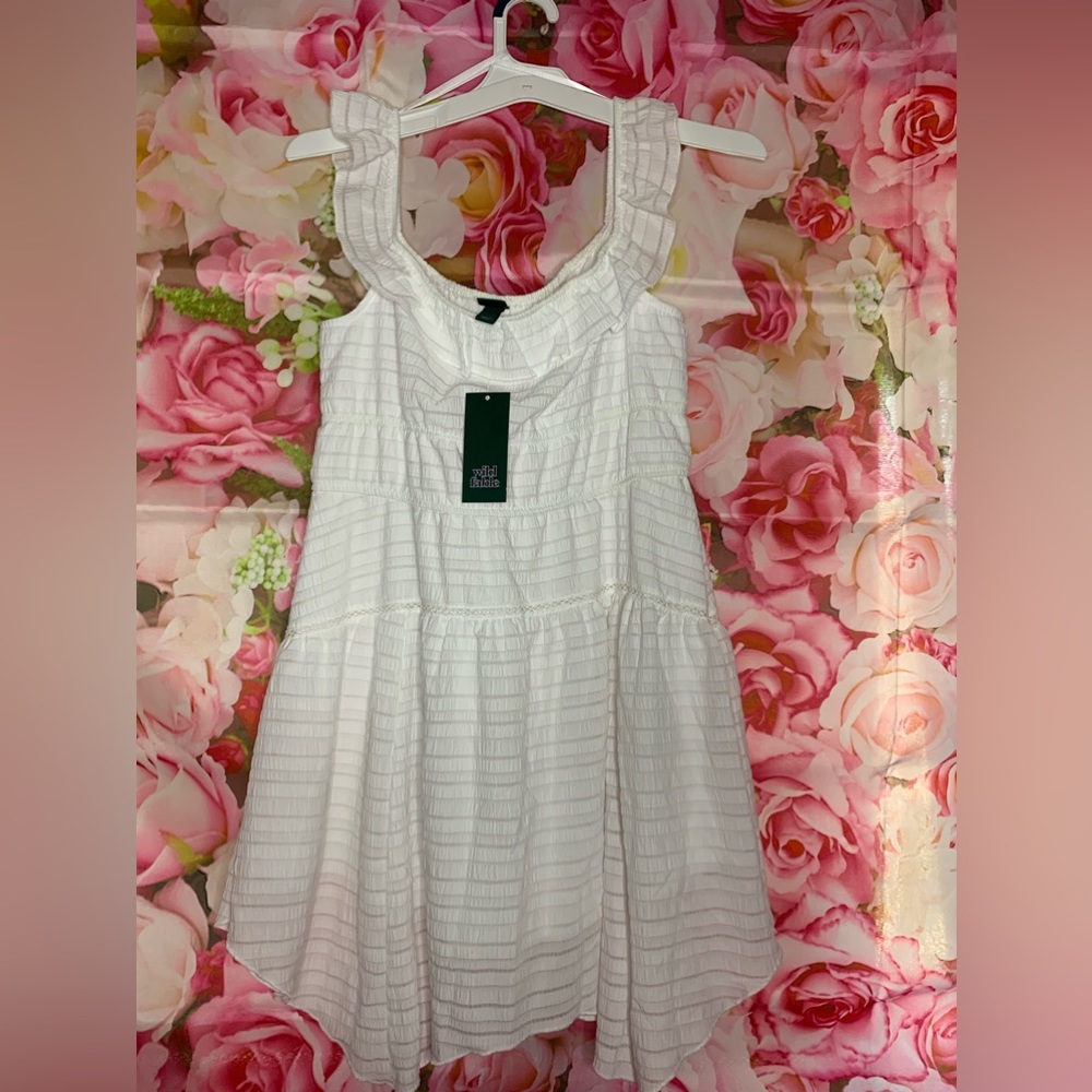 Girls White Dress
